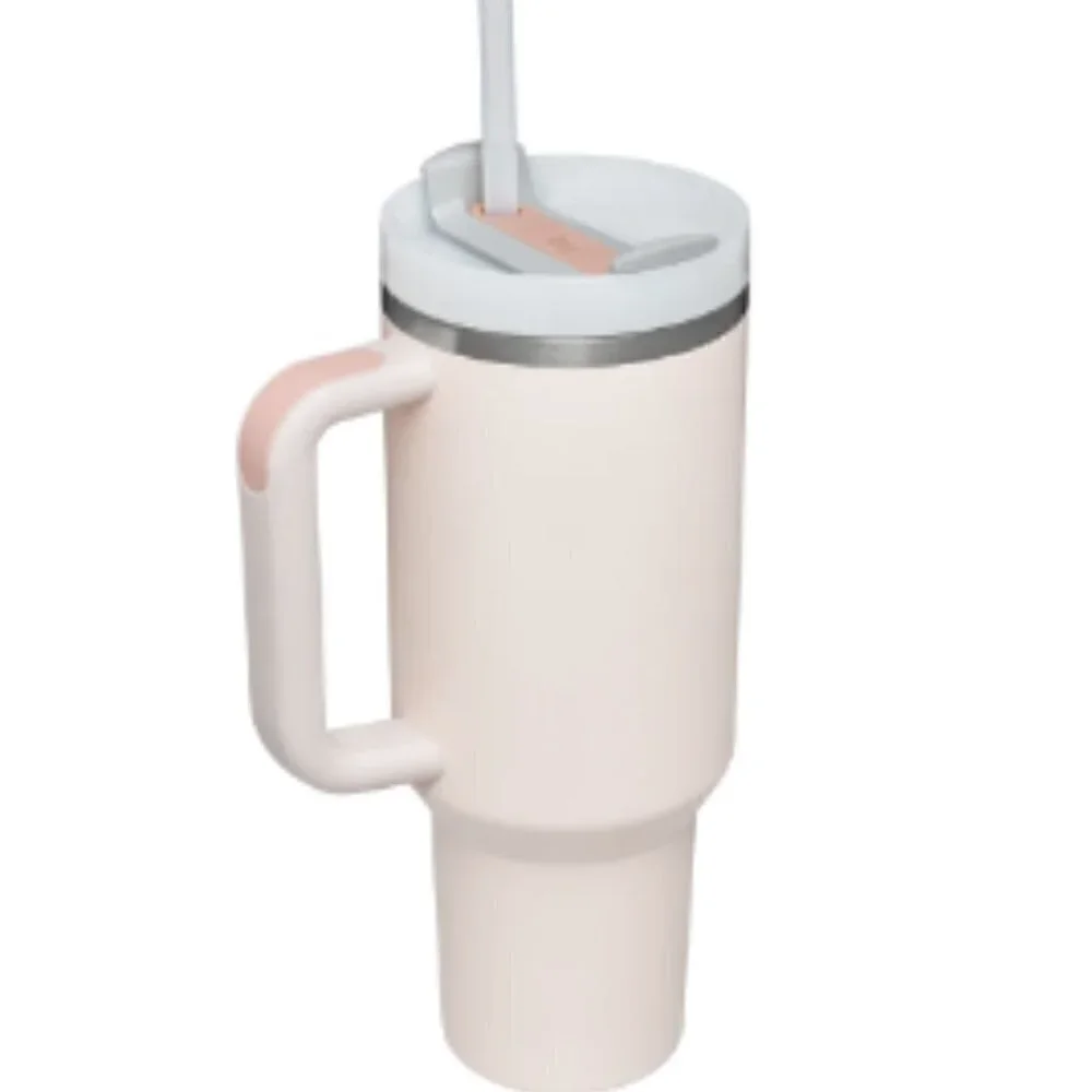 STANLEY | The Quencher H2.0 FLOWSTATE Tumbler 40 OZ Rose Quartz NWT - Picture 8 of 9